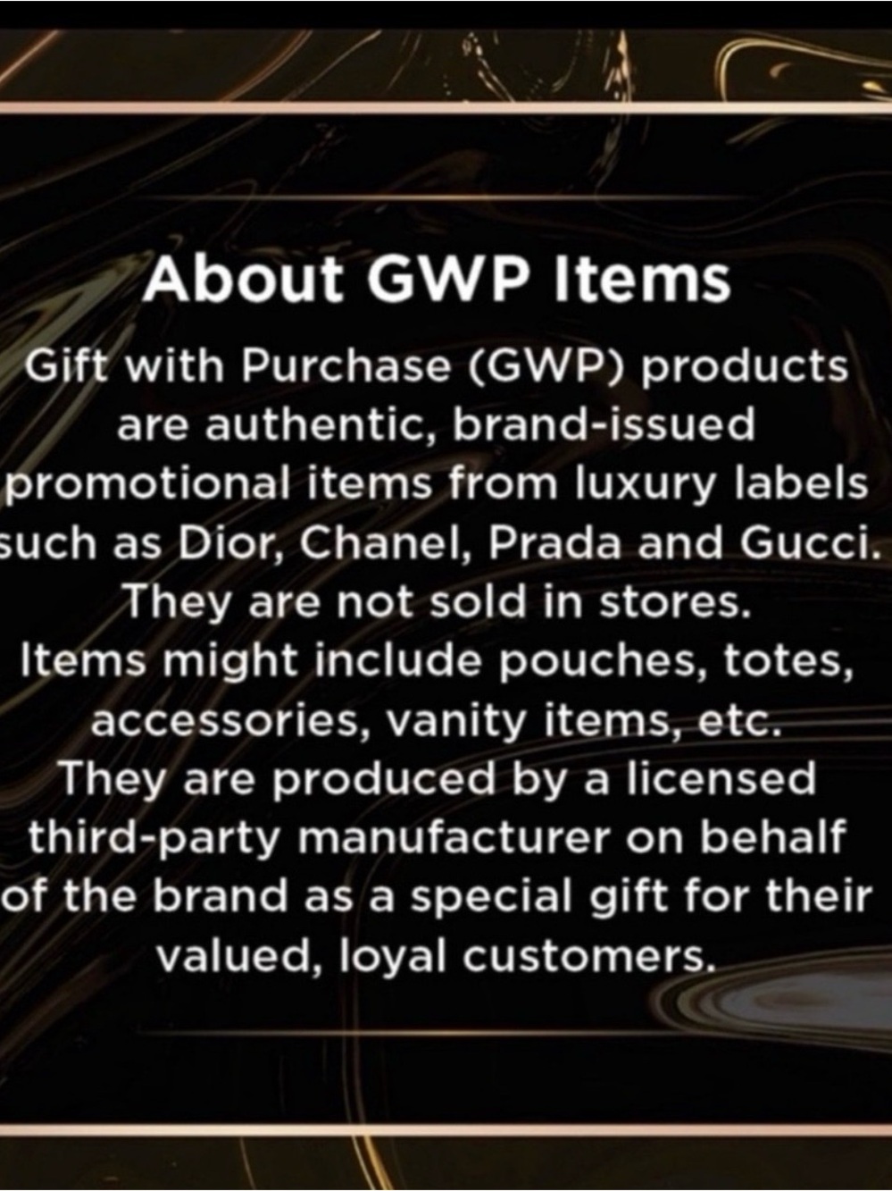 Limited Edition Beaute GWP/VIP Tumbler with Quilted Crossbody Holder - Picture 8 of 8
